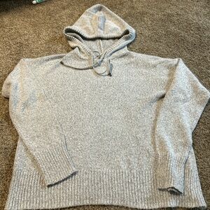 SO Heather Gray Knit Hoodie